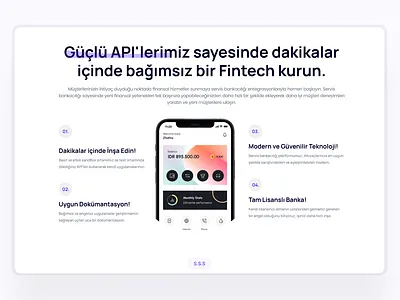 Monofy : Payment Services Section 1 banking credit card design homepage landing landing page landing page section payment payment landing page saas ui ux