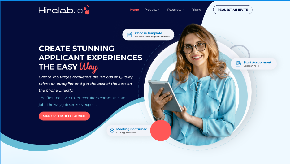 Hiring Ai Website Design Figma UI UX by Naqvid on Dribbble