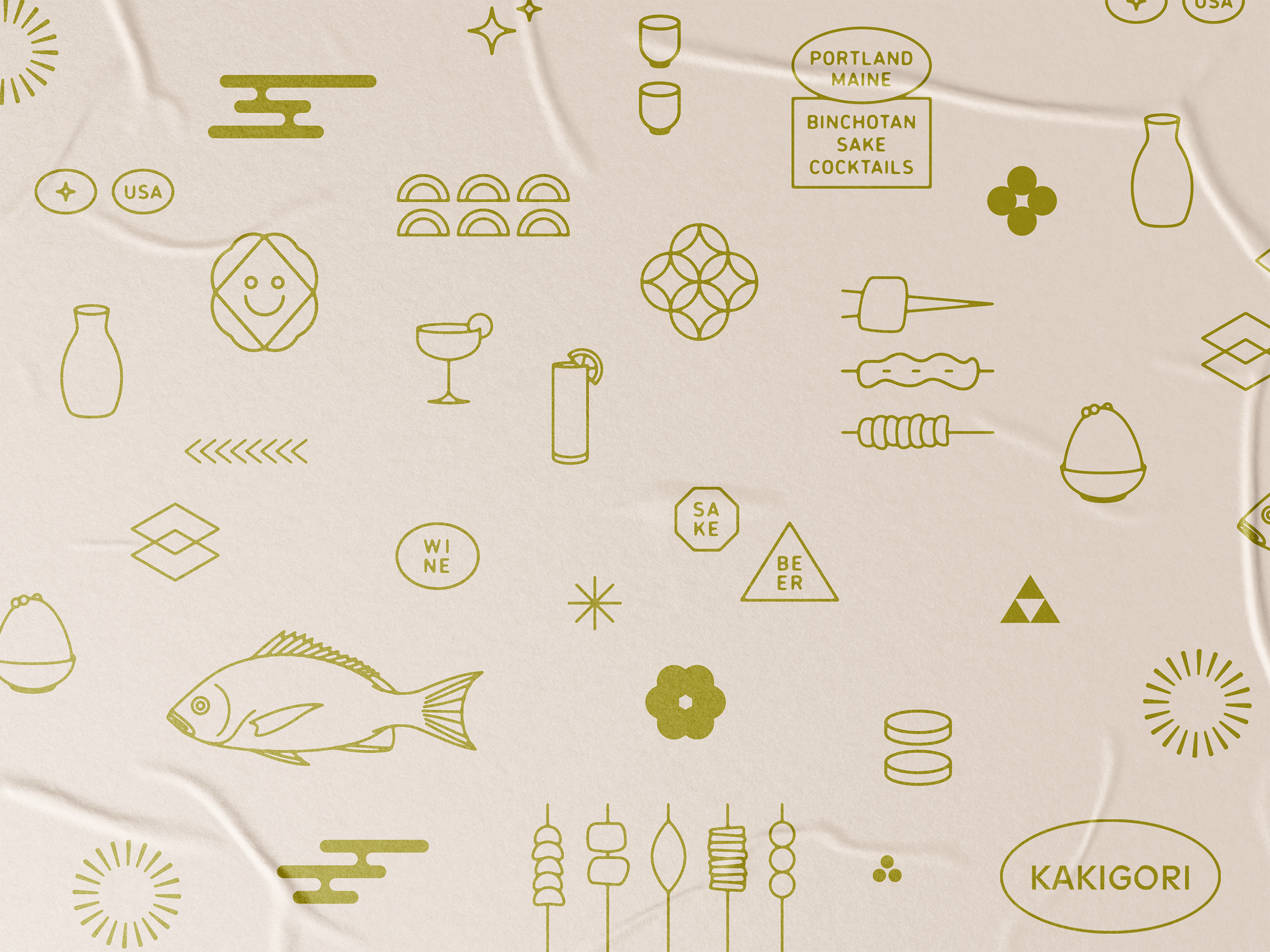 Bar Futo brand branding design graphic design hand drawn identity illustration logo mark restaurant