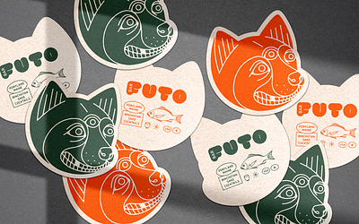 Bar Futo brand brand identity branding design graphic design handdrawn identity illustration logo mark restaurant typography