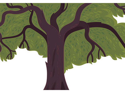 California Black Oak california forest illustration museum nature outdoors plants science tree vector