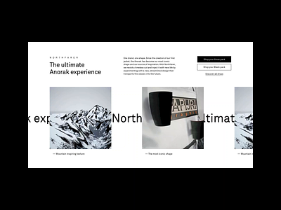 Napapijri – Northfarer animation clothes design digital ecommerce editorial fallwinter fashion layout springsummer ui ux website