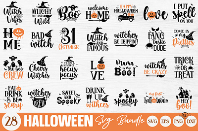 Halloween SVG Bundle 28 Design hocus pocus svg