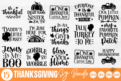 Thanksgiving SVG Bundle 2 thanksgiving bundle