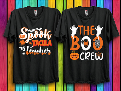 Halloween T-Shirt Design. branding design graphic design haalloween logo halloween halloween day 2023 halloween design illustration logo t shirt t shirt design typography ui ux vector vinatage halloween