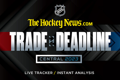 The Hockey News - Trade Deadline graphic design hockey photoshop social