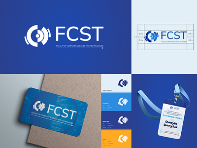 Logo & identity for the Faculty of Computer Science & Technology branding corporate style design education faculty graphic design identity logo