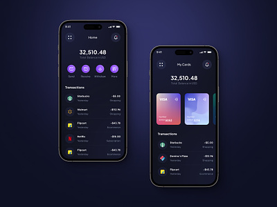 PayPe Wallet Mobile iOS Design animation app design bank wallet app banking digital wallet e wallet apps e wallet finance finance financial app fintech iphone14 mobile app mobile wallet app money money transfer motion graphics online banking payment method product design transaction