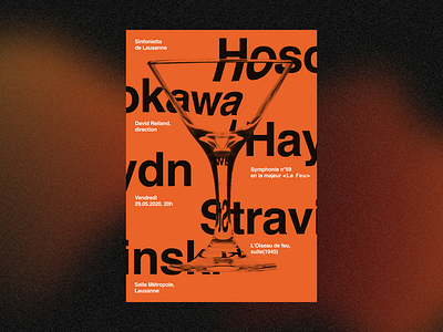 Typographic poster - Build 2.0 design figma graphic design orange poster practice