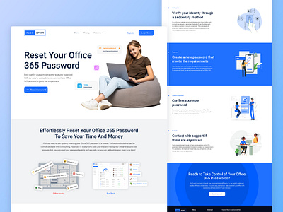 PassXpert Website Landing Page UI/UX Design app design app ui app ui ux design figma landing page landing page design saas landing page saas website ui ui ux ui ux design web application web design website design website ui website ui ux