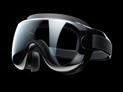 AR/VR Headset 3D Product Design 3d branding