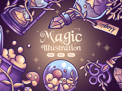 Magic Illustration adobe photoshop illustration