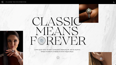 Jewelry X Classical Music: Article article branding cello classical clean diamonds jewelry luxury marble modern music necklace photoshoot photoshop profile texture ui ux violin website