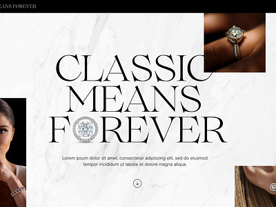 Jewelry X Classical Music: Article article branding cello classical clean diamonds jewelry luxury marble modern music necklace photoshoot photoshop profile texture ui ux violin website