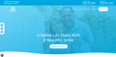 Best Dental Website Design best dental website clean website design custom website design dental website design modern web design