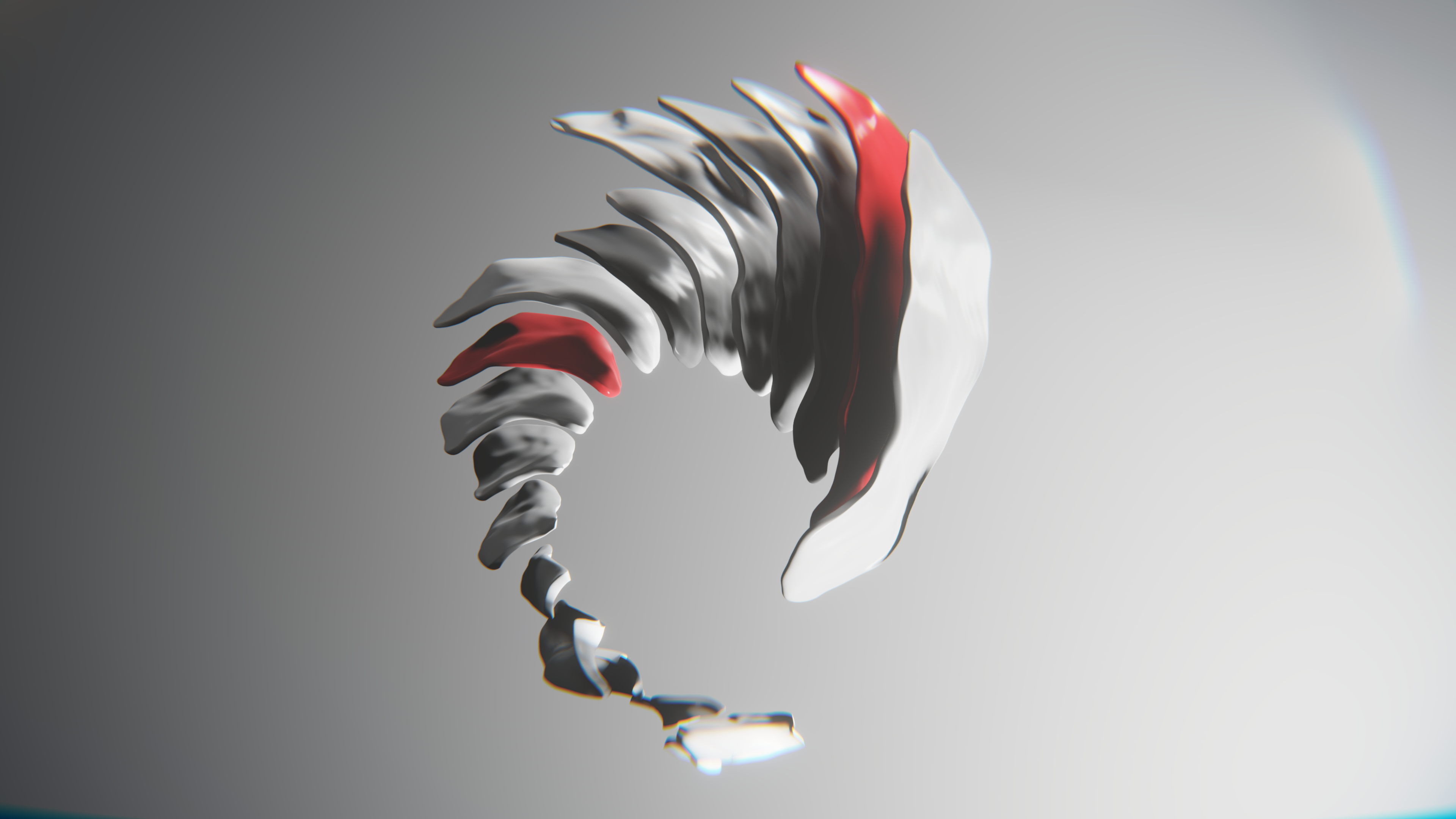 Entity 3d abstract animation blender motion graphics