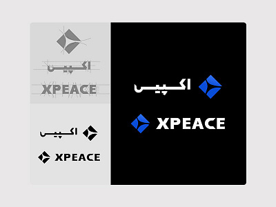 Xpeace Logo Design brand design branding identity logo logo design logos type design typeface typography vector