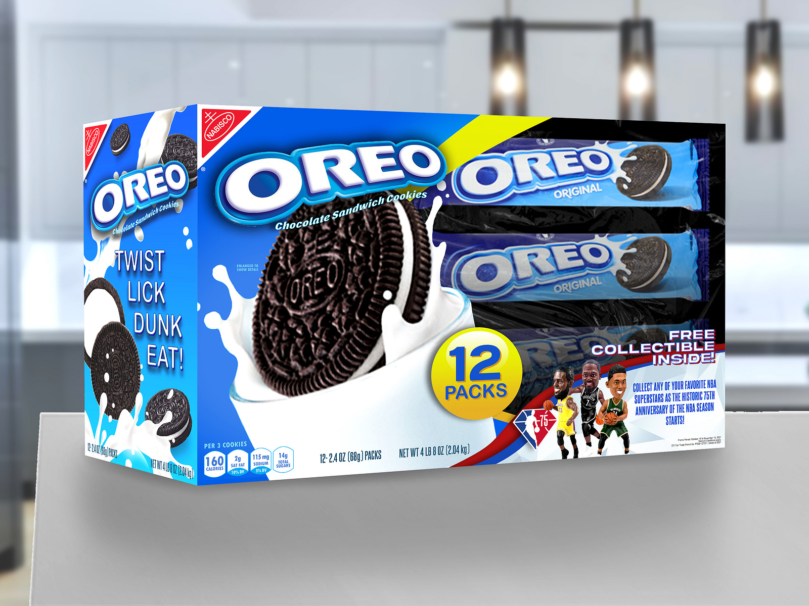 Oreo x NBA: In-Pack Premium & Packaging Design by Gelo Reyes on Dribbble