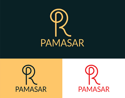 PAMASAR Logo Design 3d animation branding business business card card design graphic design illustration logo motion graphics typography ui ux vector