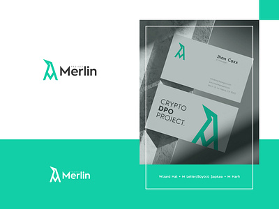 Merlin Project Logo Design crypto design logo merlin project