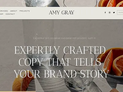 Modern Squarespace Website / Template for Coaching & Blogging blogging website branding coaching website design feminine website modern website portfolio template squarespace ui web design website website template wix wix website