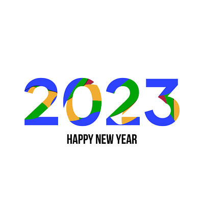 2023 2023 animation branding creative logo newyear type typography
