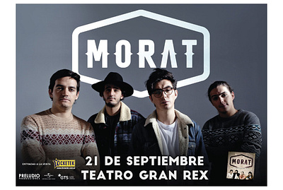 RRSS | MORAT cpm graphic design identity morat music print rrss socail