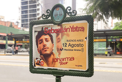 RRSS | Sebastián Yatra cpm graphic design identity music print rrss sebastian yatra social theater doors theater program