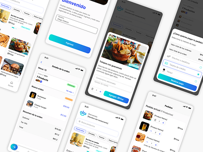 Restaurant Order app app app design interfacedesign mobile app product design restaurant app ui uidesign uxui visual design visual desing