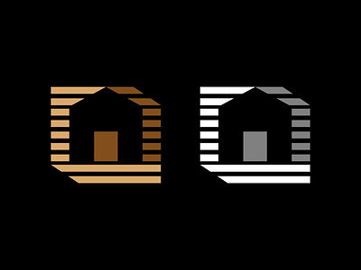 House logo using negative space and stripes door home home logo house house logo logo logos modern logo negative space logo property real estate roof stripes vector wood
