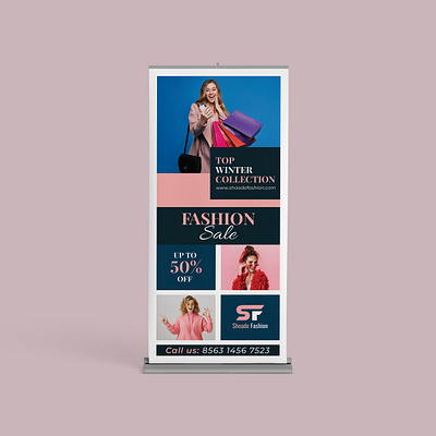 Fashion Roll-up banner ads amazing pull up banner ads banner design corporate banner fashion roll up outdoor banner professional rollup pull up design reactable banner roll up bannner rollup