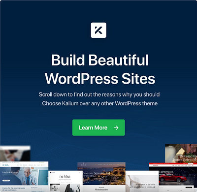 Kalium | Creative Multipurpose WordPress & WooCommerce Theme website template wordpress theme