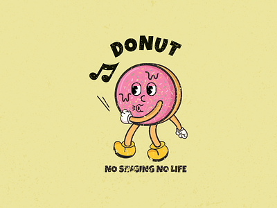Donut Logo app branding cake character design donut food graphic design icon illustration logo ui ux vector