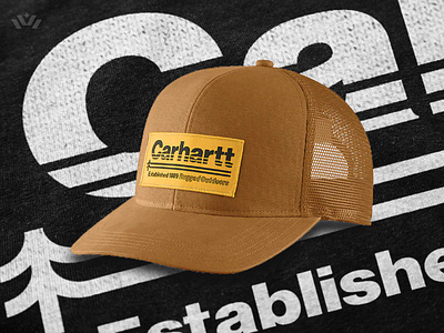 CARHARTT • Apparel Design apparel badge branding carhartt clothes clothing clothing brand hat logo merch patch streetwear swag typography vanguard wordmark