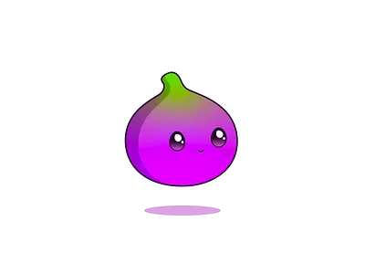 Day 148-365 Fig! cute design fig fruit kawaii vector