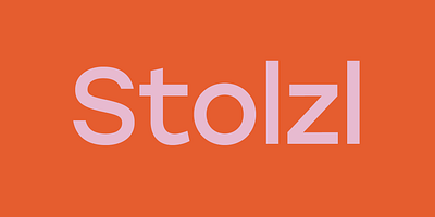 Stolzl Type Family Font animation branding design graphic design illustration logo typography ui ux vector