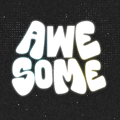 Awesome - Text Animation 2d 2d animation after effect after effects animation design illustration motion design motion graphics text text animation typography typography animation