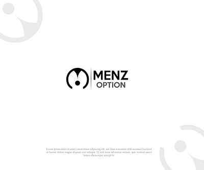 Logo design, menz option logo, logofolio clothing brand logo graphic design iconic logo logfofolio logo logo design logo designs logos m letter logo modern logo