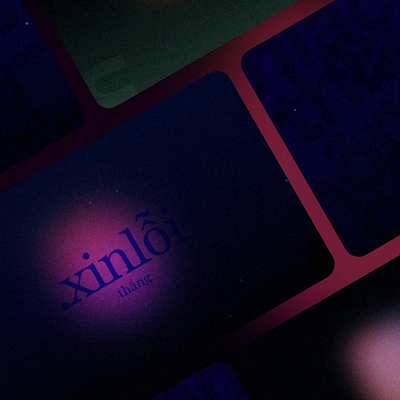 Xinloi ft.Thang - Interactive song website animation framer interaction interactive interactive website landing page motion motion graphics responsive song ui ui animation