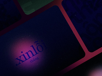 Xinloi ft.Thang - Interactive song website animation framer interaction interactive interactive website landing page motion motion graphics responsive song ui ui animation