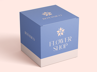 Logo"FLOWER SHOP" animation branding design graphic design illustration logo motion graphics ui vector
