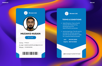 Dailyui - 45 Info Card animation app behance branding challenge dailyui design figma graphic design illustration logo motion graphics typography ui