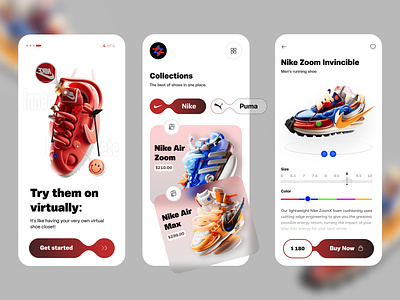 Shoes App app app design design shoes shoes app ui uiux ux