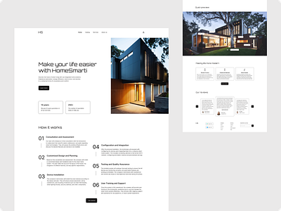 Smart House - Home Page ui