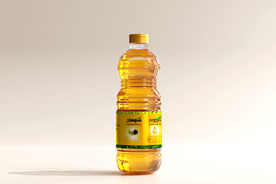 cooking oil label design