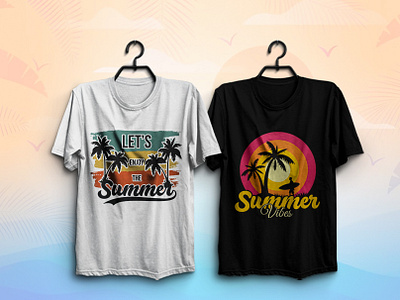 Summer T-shirt Design summer wardrobe