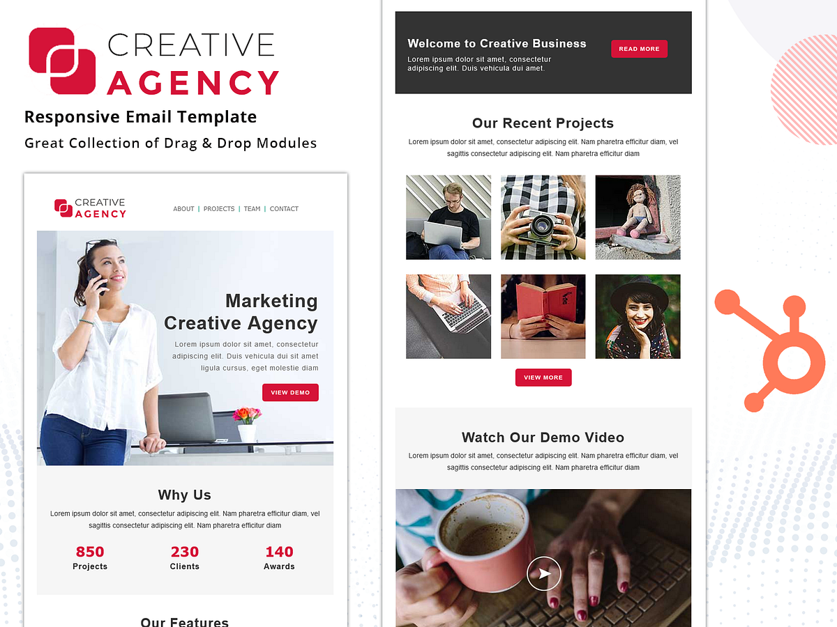Hubspot Template designs, themes, templates and downloadable graphic