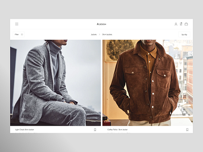 Ecommerce minimal - Product Page UXUI brand design clothing design e commerce fashion mens clothing minimal minimalism minimalistic product product page shopify shopping shopping page ui ux web design web shop website