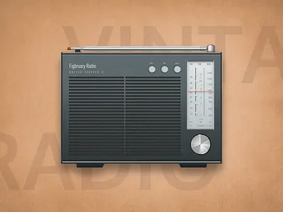 Figma-Forged Vintage Radio conceptdesign digitaldesign figma figmadesign interactivedesign nostalgia radiodesign retrodesign ui uidesign uiprototyping uiuxdesign userinterface uxui vintageradio visualdesign