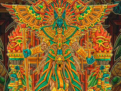 STORY OF GOD OF DEAD ( ANUBIS ) ancient ancient art ancient egypt anubis character design digital illustration egypt egyptian art geometry art moon knight ornament sphynx vector vector art zentangle art